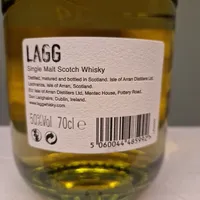 Lagg Distillery, Inaugural, Batch 1, 2022 (700ml) - Achterkant