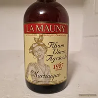 La Mauny, Rhum Vieux Agricole, Martinique, Millésime 1987 - Voorkant