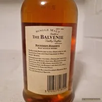 The Balvenie, Founder's Reserve, 10Y, 1L - Achterkant