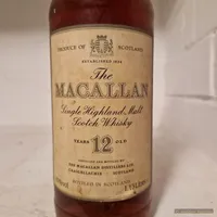 The Macallan Distillers , 12y, early 80's (1130ml) - Voorkant