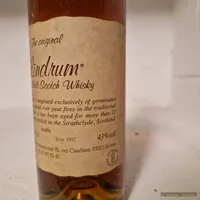 The Original Lindrum, Strathclyde Distillery, 12y, (700ml) - Achterkant