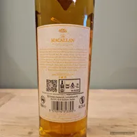 The Macallan Distillers LTD, The Harmony Collection, Amber Meadow (700ml) - Achterkant