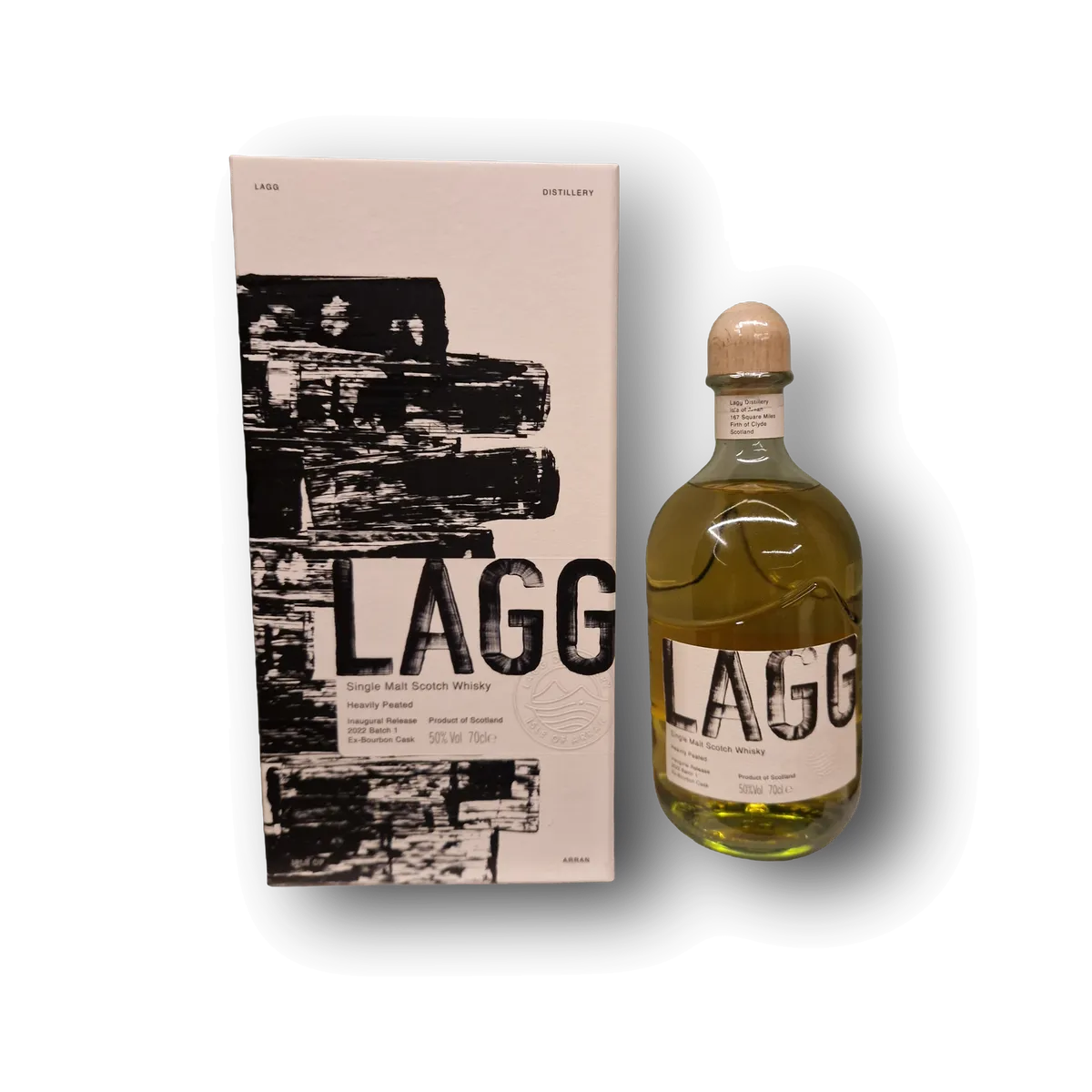 Lagg Distillery, Inaugural, Batch 1, 2022 (700ml) - Hoofdfoto