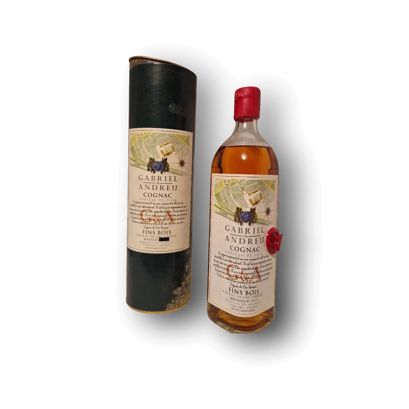 Cognac Gabriel & Andreu, Chateau de Clam, Fins Bois, Early 1990's