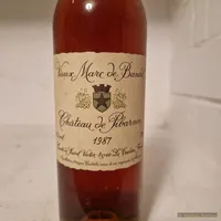 Château de Pibarnon, Vieux Marc de Bandol, 1987 - Voorkant