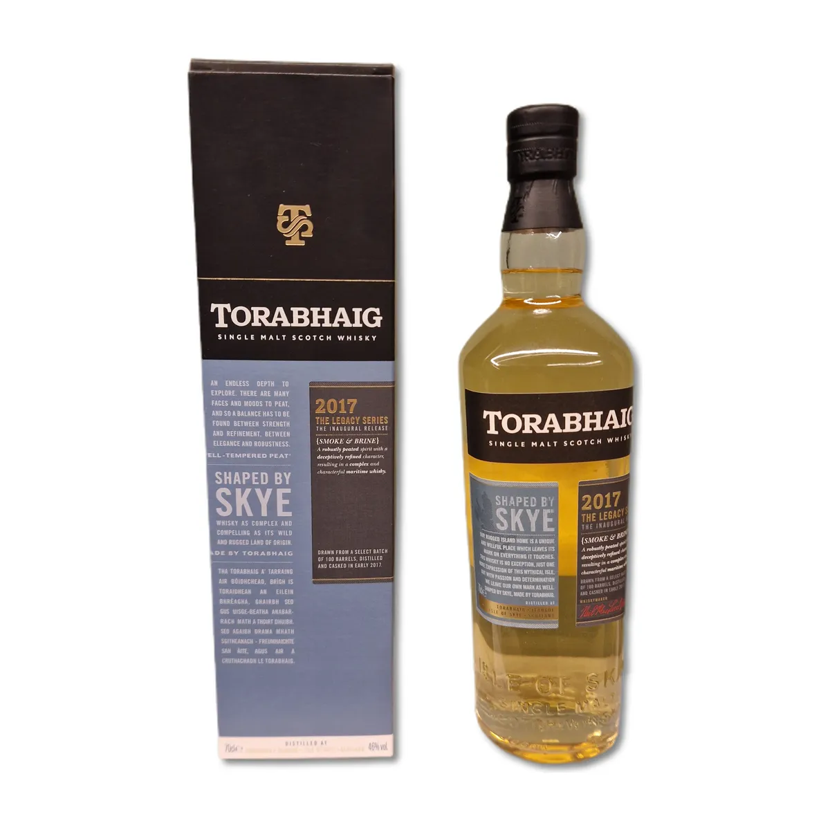 Torabhaig, The Legacy Series, Inaugural Release, 2017, Smoke & Brine - Hoofdfoto
