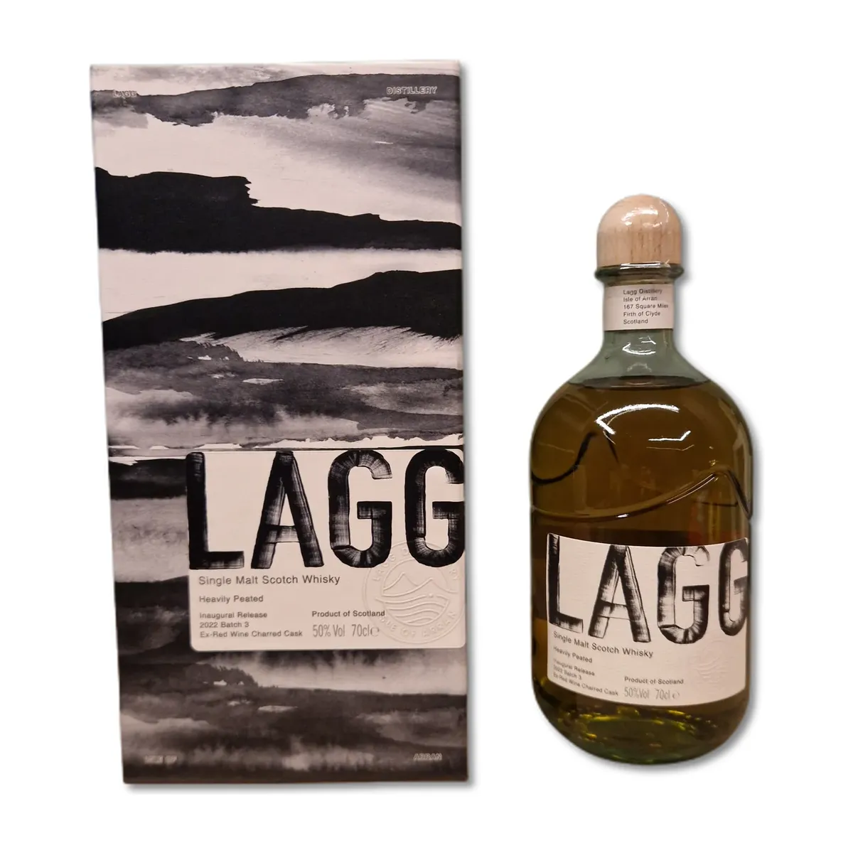 Lagg Distillery, Inaugural, Batch 3, 2022 (700ml) - Hoofdfoto